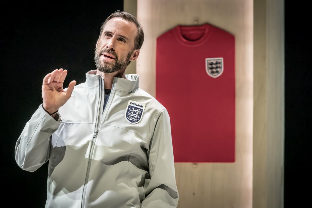 Joseph Fiennes as Gareth Southgate in 'Dear England'