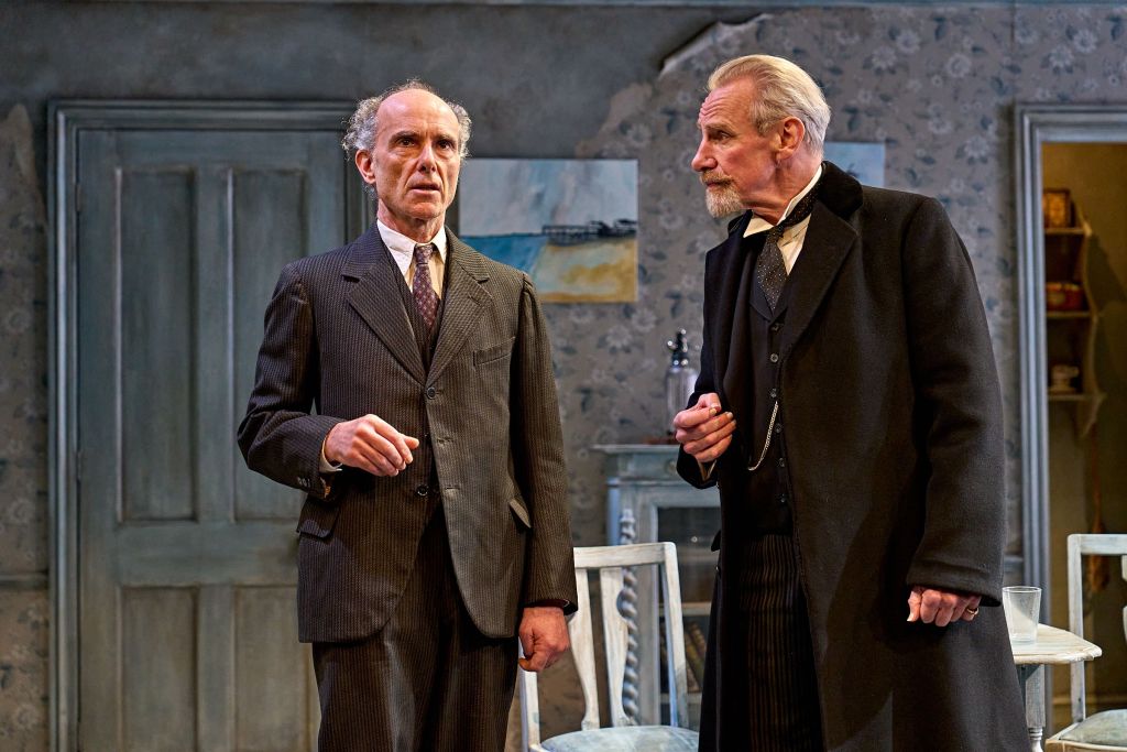Finbar Lynch (left) and Nicholas Farrell in 'The Deep Blue Sea'