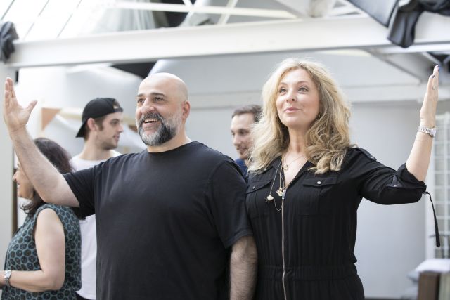 Omid Djalili as Tevye and Tracy-Ann Oberman as Golde