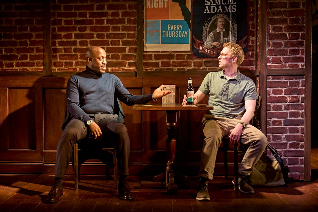 Giles Terera and Michael Benz in 'Power of Sail' 