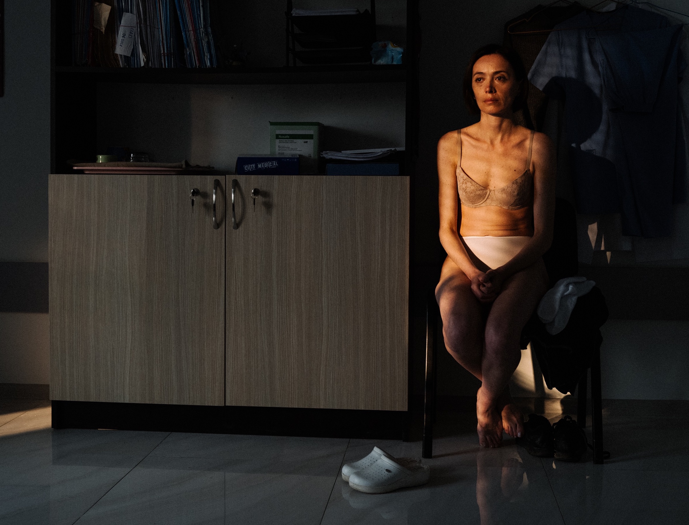 la Sukhitashvili is Nina in April, directed by Dea Kulumbegashvili