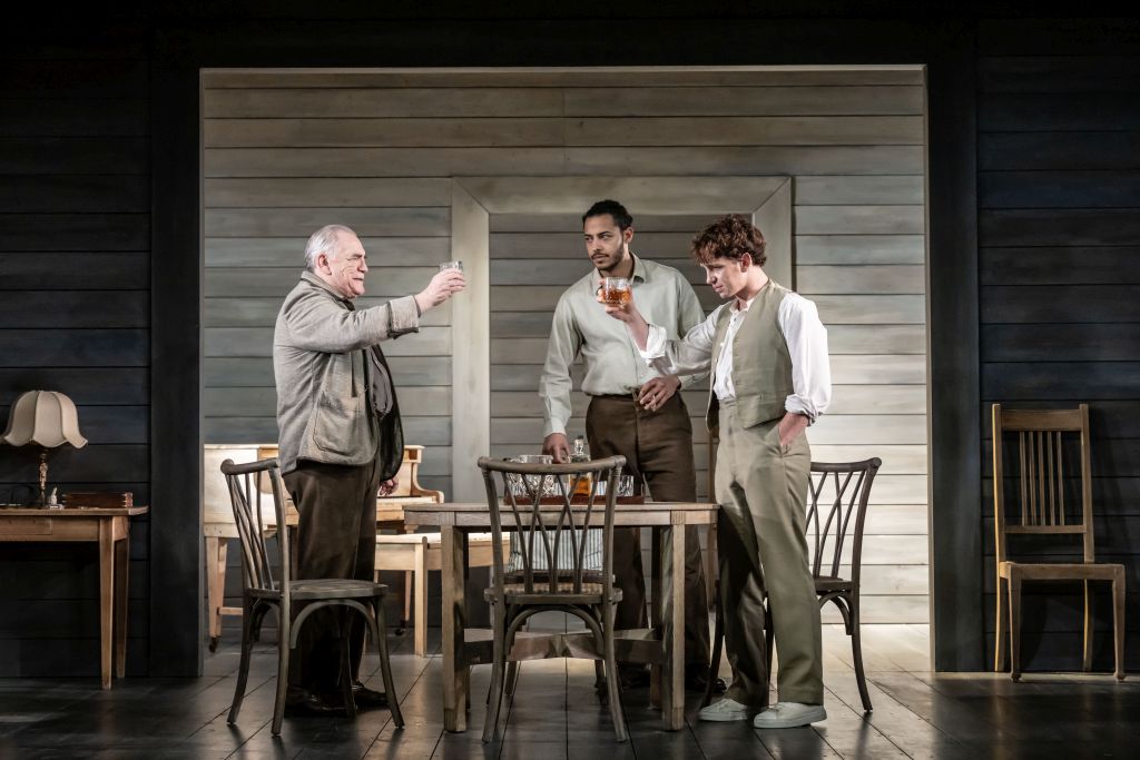 Brian Cox, left, as James Tyrone in 'Long Day's Journey Into Night'