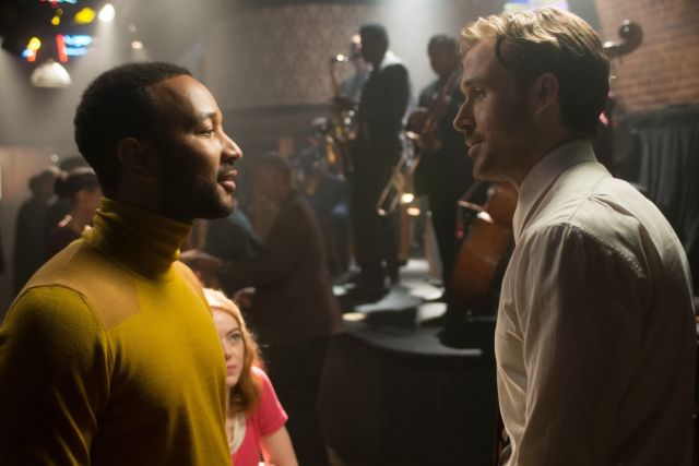 John Legend and Ryan Gosling in La La Land