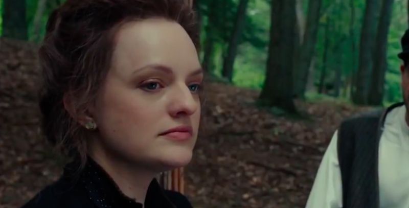 Elisabeth Moss as Masha in 'The Seagull'