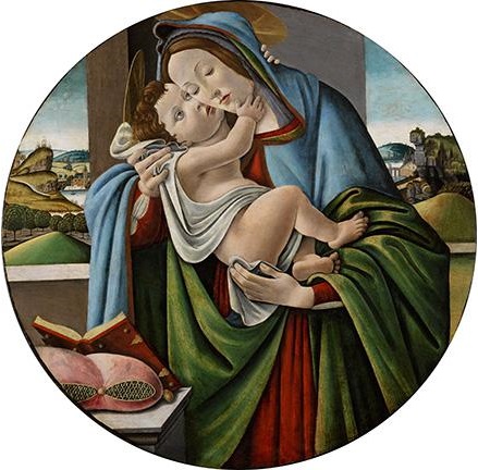 Studio of Sandro Botticelli,   Virgin and Child , c.1480–90  © The Fitzwilliam Museum, University of Cambridge 