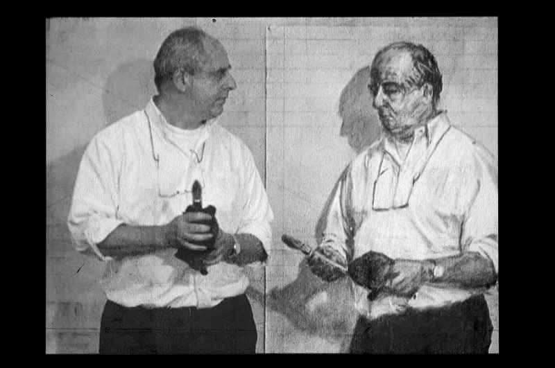 William Kentridge, '7 Fragments for Georges Méliès, Day for Night and Journey to the Moon', 2003, 9-channel video installation with sound