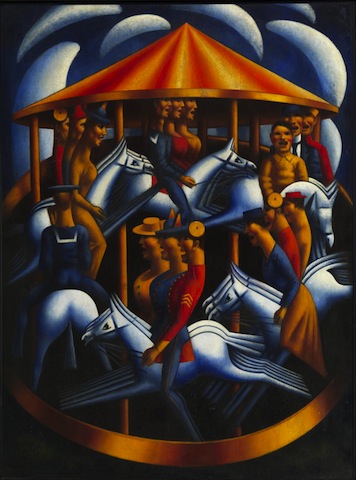 Mark Gertler, Merry Go Round, 1916; Tate