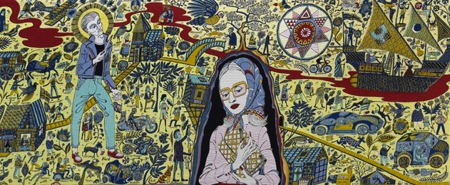 Grayson Perry, The Walthamstow Tapestry, 2009; The China Academy of Art in Hangzhou,