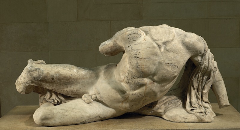 Ilissos, from the west pediment of the Parthenon, about 438-432 BC; British Museum