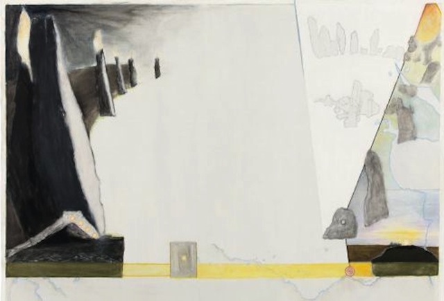 Jo Baer, Dawn (Lines and Destinations), 2011; Galerie Barbara Thumm