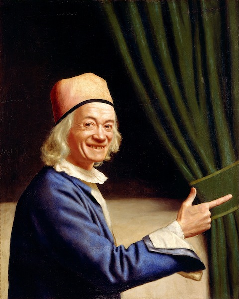 Jean-Etienne Liortard, Self-portrait Laughing, c.1770; Musee d'art et d'histoire, Geneva