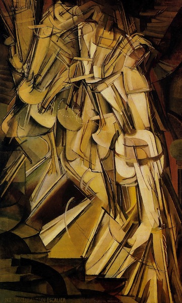 Marcel Duchamp, Nude Descending a Staircase, 1912, Philadelphia Musuem of Art