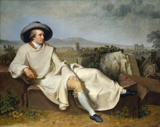 Tischbein Goethe in der romischen, 1787. Städel Museum, Frankfurt am Main. © U Edelmann, Städel Museum