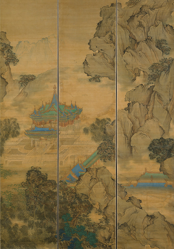 Yuan Jiang, The Palace of Nine Perfections, 1691, The Metropolitan Museum of Art