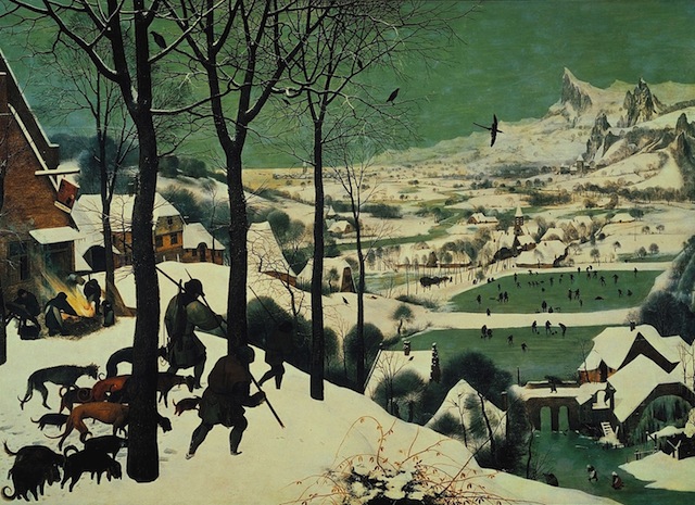 Pieter Bruegel the Elder, Hunters in the Snow, 1565, Kunsthistorisches Museum, Vienna