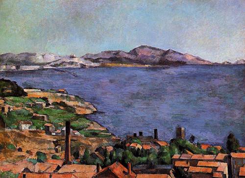 Paul Cezanne, L'Estaque, 1883, Museum of Modern Art, New York