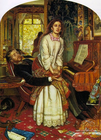 William Holman Hunt, The Awakening Conscience, 1853