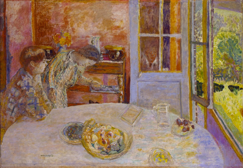 Pierre Bonnard, The Dining Room, Vernon, c.1925  Ny Carlsberg Glyptotek, Copenhagen  Photo © Ny Carlsberg   Glyptotek, Copenhagen