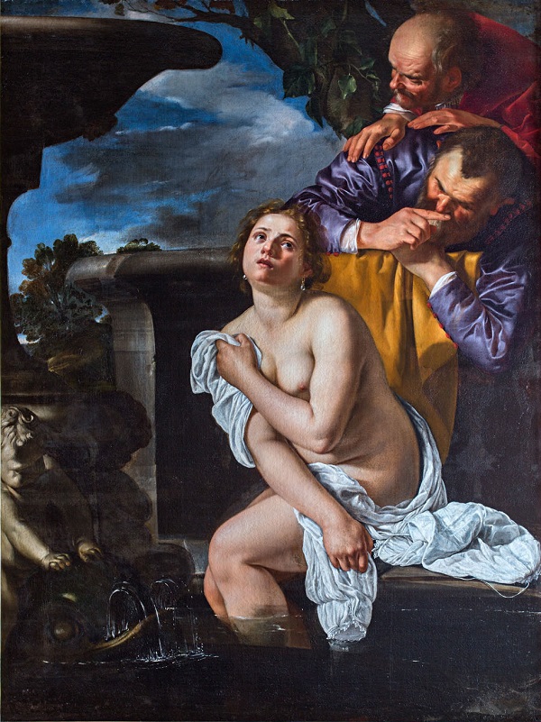 Artemisia Gentileschi, Susannah and the Elders, 1622, The Burghley House Collection