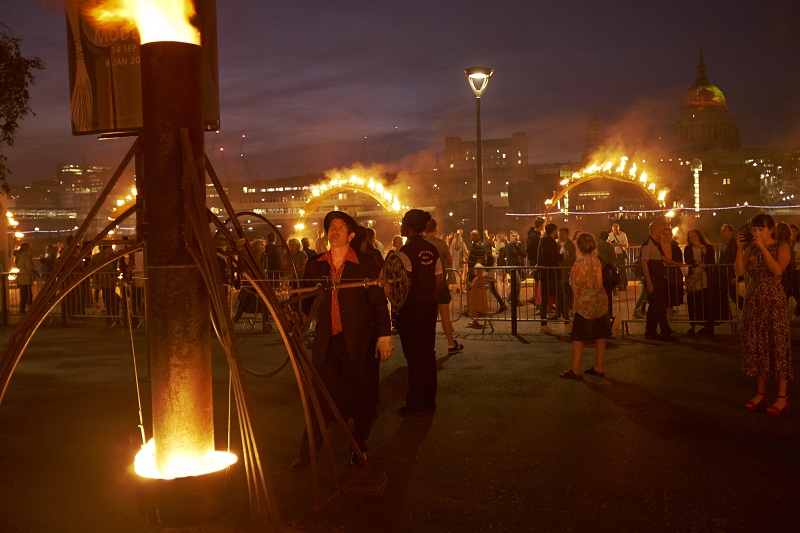 Compagnie Carabosse, Fire Garden at the Tate Modern ©Matthew Andrews 2016
