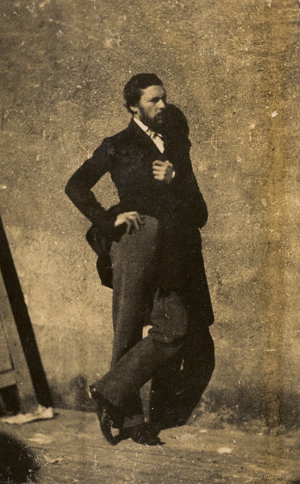 Louis Crette,  A Lesson of Gustave Le Gray in His Studio  1854  Photograph, salted paper print from a paper negative  © Wilson Centre for Photography 