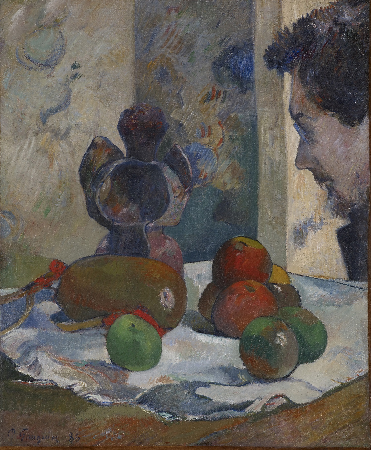 Still Life with Profile of Laval Paul Gauguin 1886 © Image courtesy of Indianapolis Museum of Art at Newfields