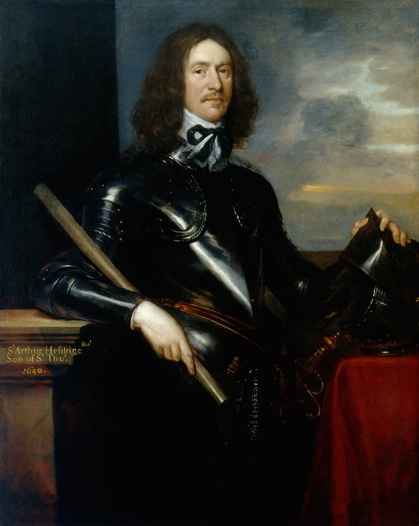 Sir Arthur Hesilrige, Unknown artist, oil on canvas, c 1640 © National Portrait Gallery, London