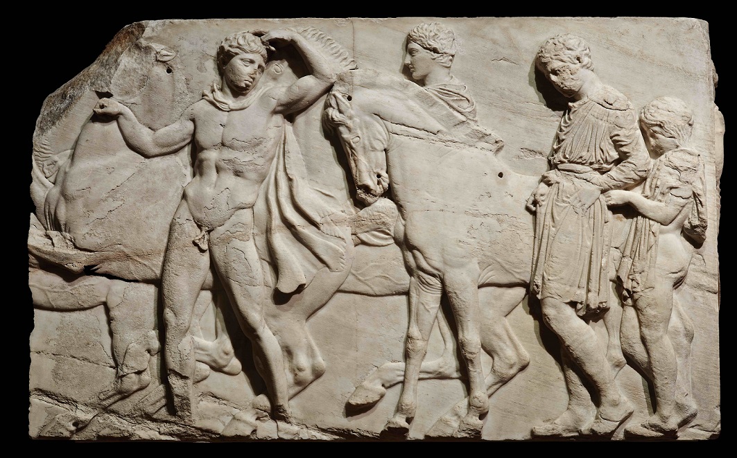 North frieze cavalcade