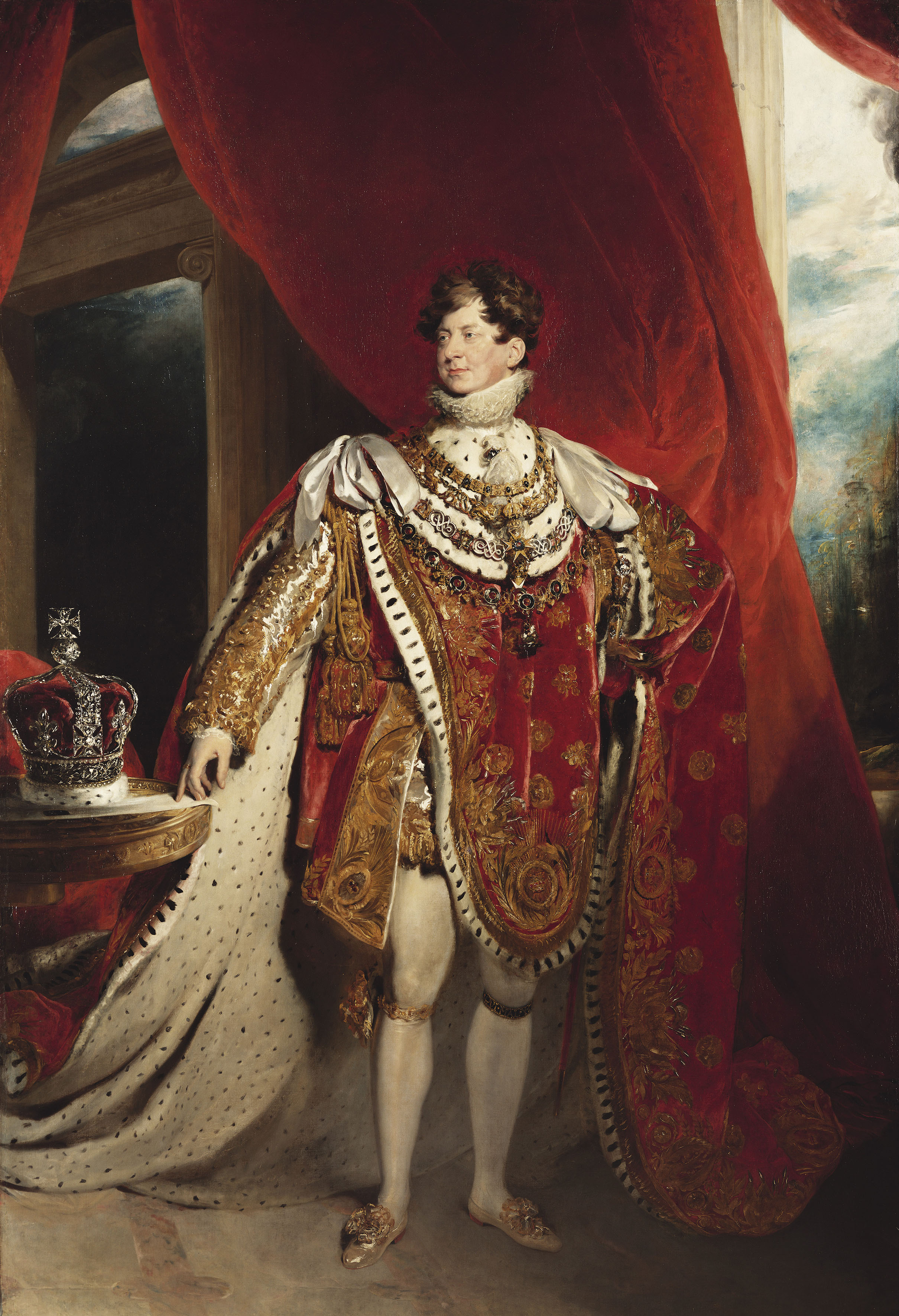 Sir Thomas Lawrence, George IV (1762-1830), 1821  Credit: Royal Collection Trust / (c) Her Majesty Queen Elizabeth II 2019 