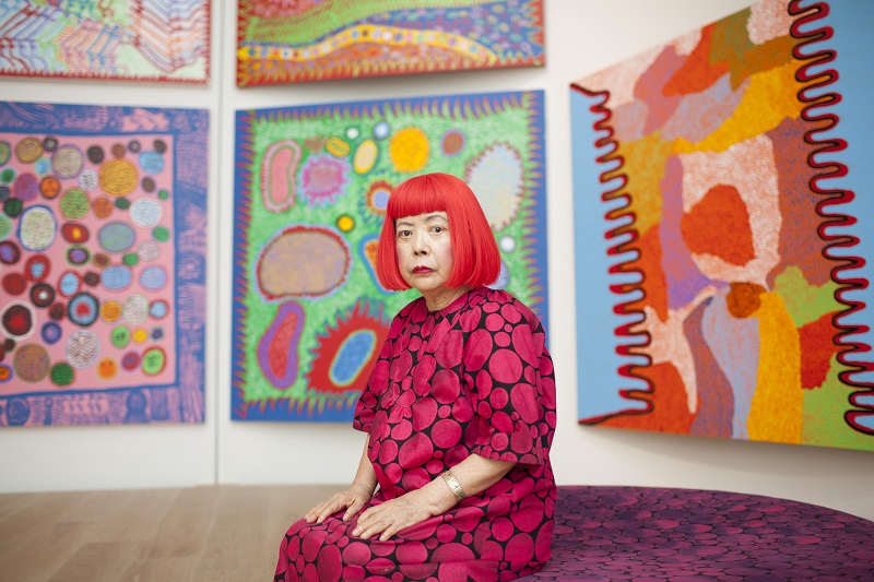 Yayoi Kusama, Portrait, 2014, Photography © Noriko Takasugi