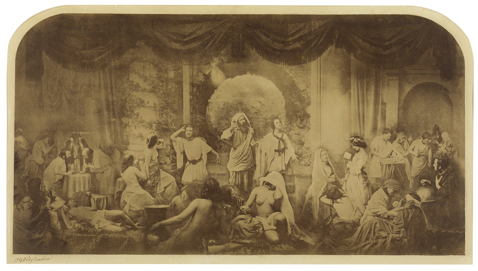 Two ways of Life by Oscar Rejlander, 1856-7