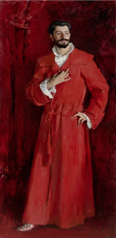 John Singer Sargent Dr Pozzi at Home, 1881 Oil paint on canvas; 201.6 x 102.2 cm The Armand Hammer Collection, Gift of the Armand Hammer Foundation. Hammer Museum, Los Angeles