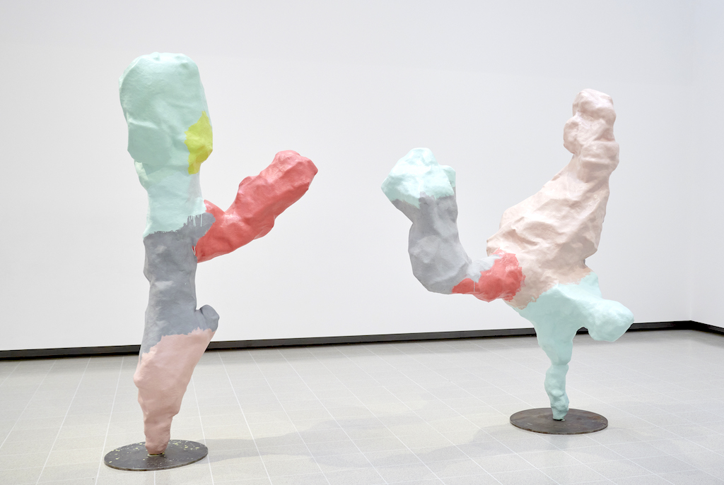 Cain Approaching Abel (2009) by Franz West in When Form Comes Alive. Photo Jo Underhill. Courtesy Hayward Gallery