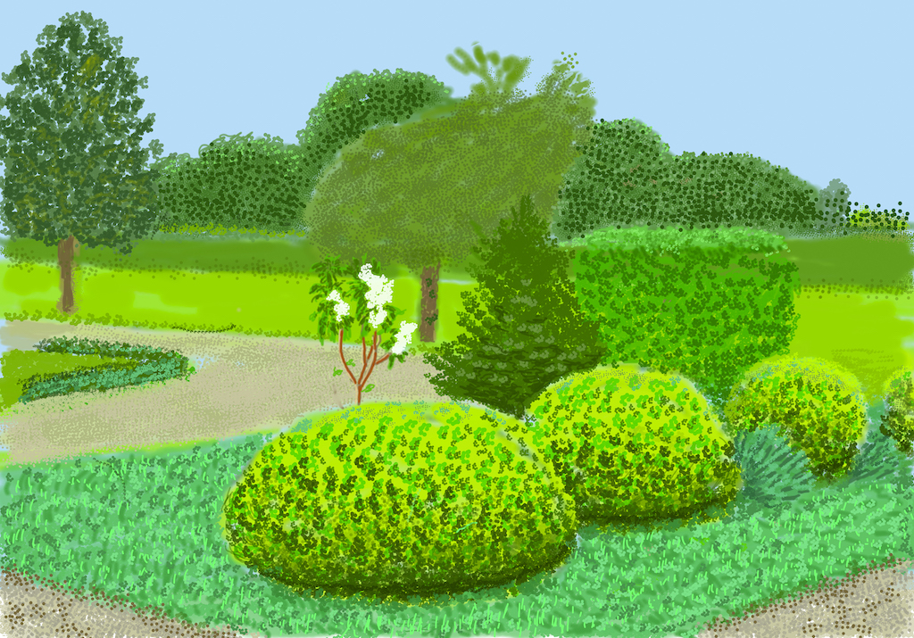 david hockney ipad paintings