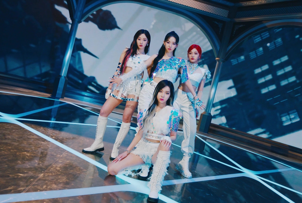 Girl Group Aespa 'Next Level' MV, 2021 © SM Entertainment