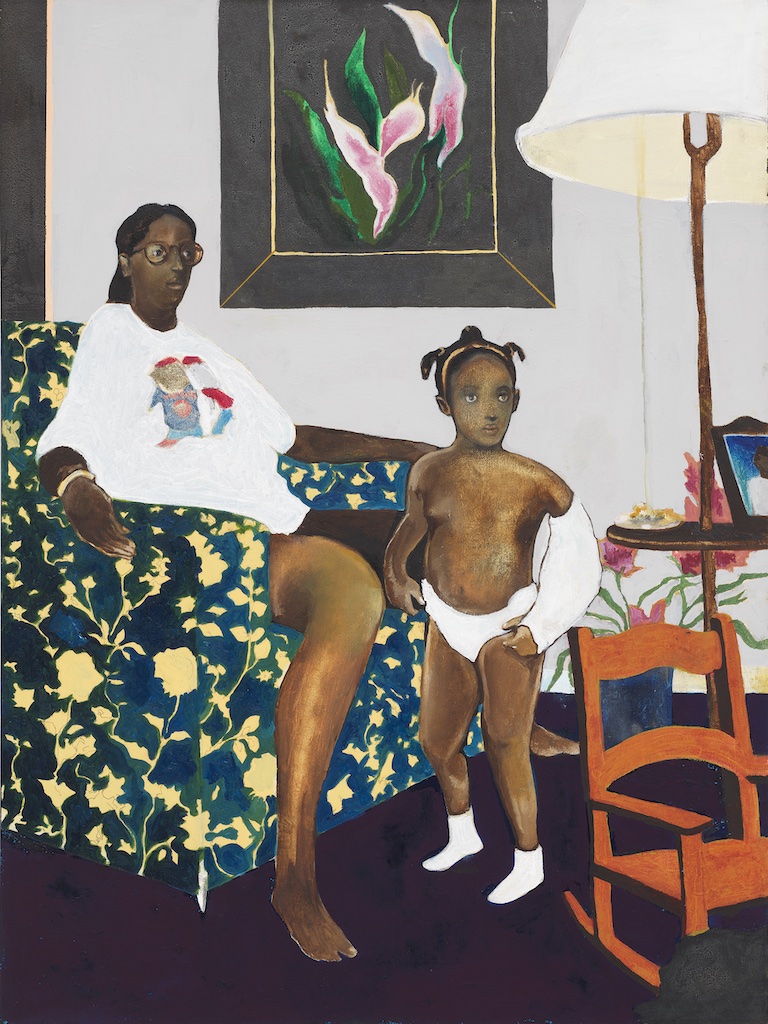 Noah Davis, Single Mother with Father Out of the Picture © The Estate of Noah DavisCourtesy The Estate of Noah Davis and David Zwirner