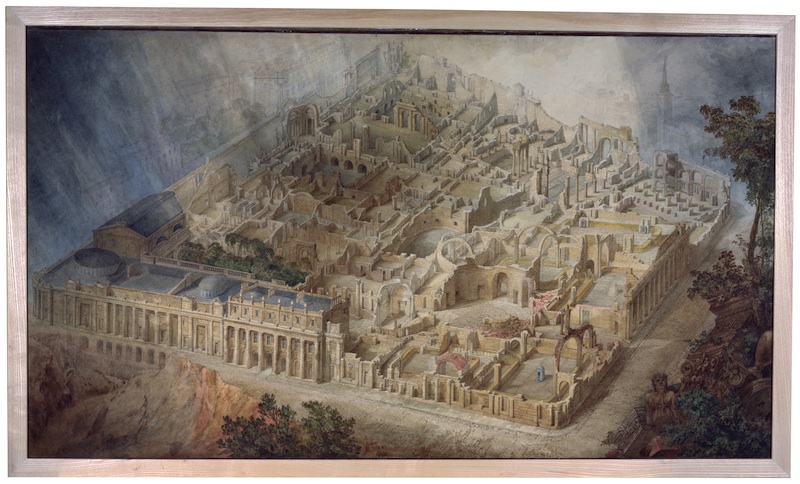 Joseph Gandy, Bank of England as a ruin, 1830