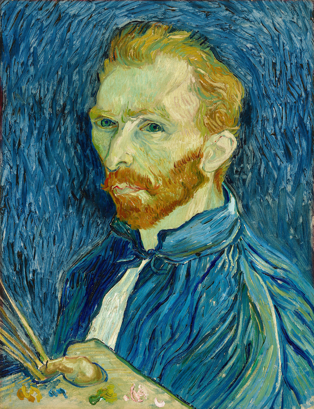 Vincent Van Gogh Self-Portrait, 1889 Oil on canvas, 57.8 × 44.5 cm National Gallery of Art, Washington, Collection of Mr. and Mrs. John Hay Whitney, 1998.74.5 Image Courtesy National Gallery of Art, Washington