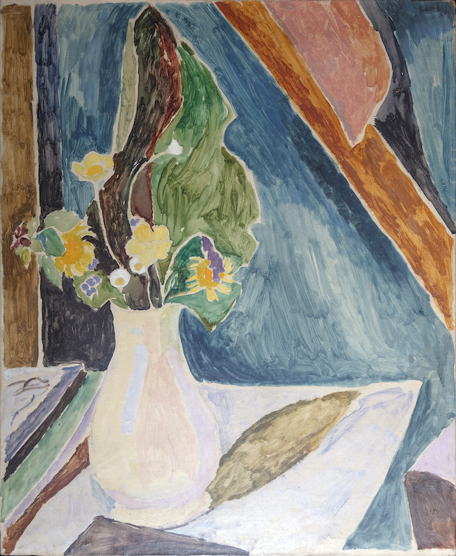 Vanessa Bell, Still Life with Wildflowers, 1915, Oil on canvas, Charleston