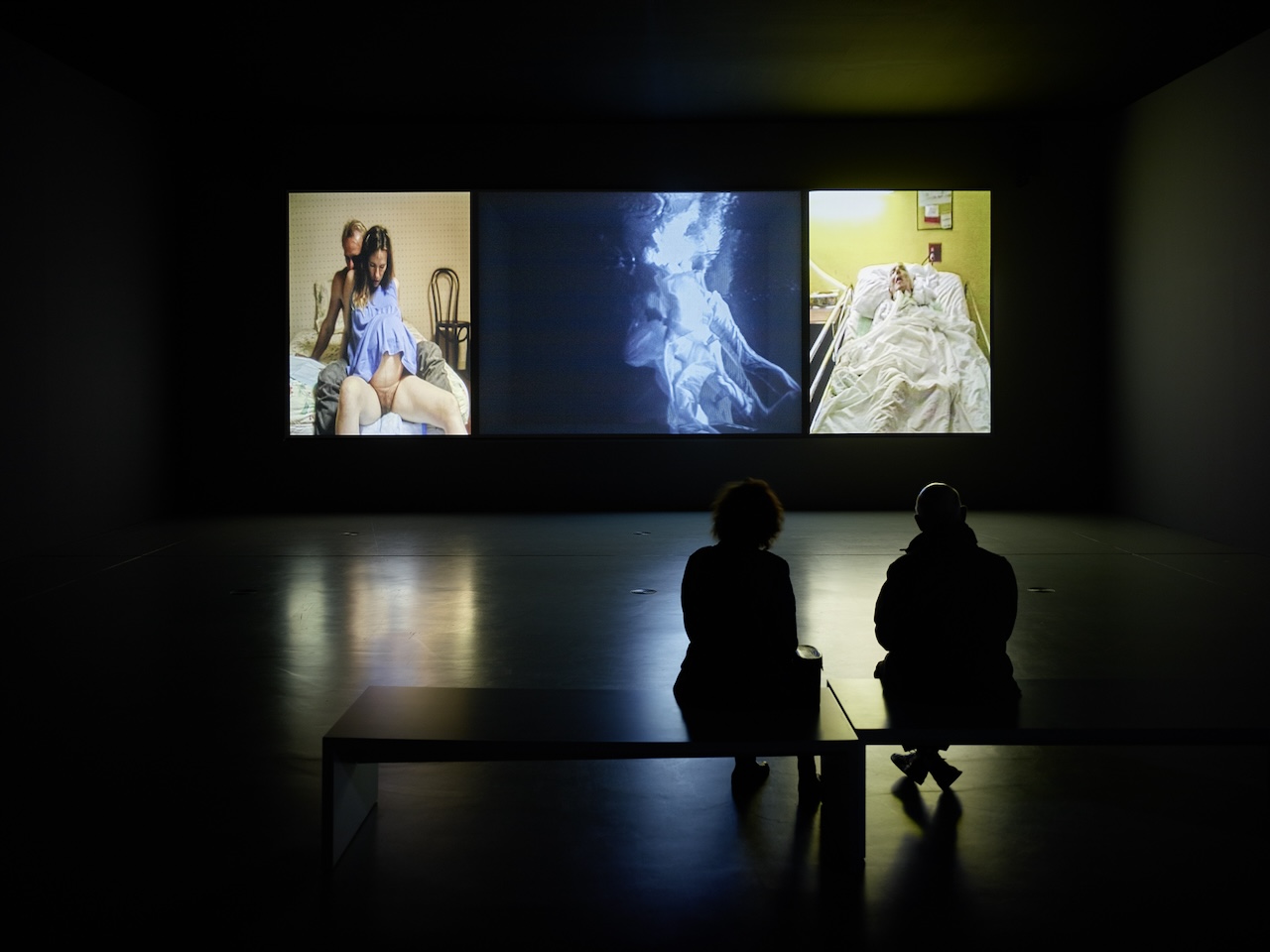 Bill Viola The Nates Triptych