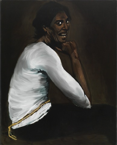 Lynette Yiadom-Boakye , Bound Over to Keep the Faith, 2013, Tate Photography: Lucy Dawkins