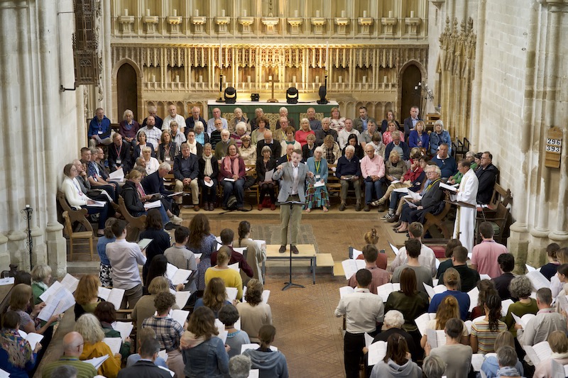Evensong at the Voces8 summer school
