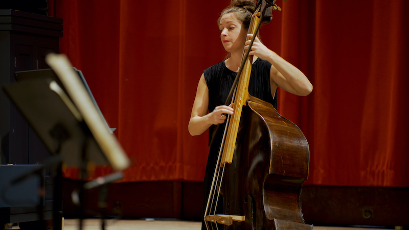 Gabrieli Players bassist Kate Brook 