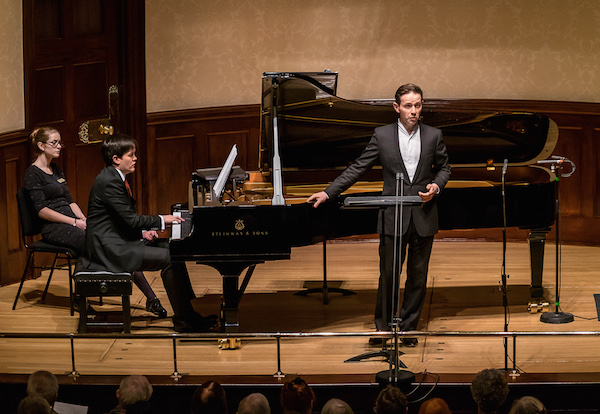 Iestyn Davies and James Baillieu at Wigmore Hall