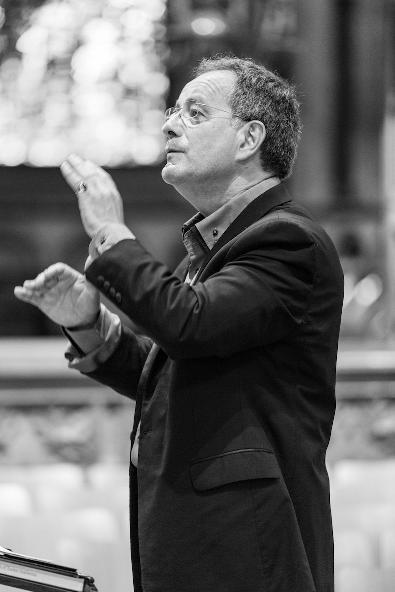 Vasari Singers conductor Jeremy Backhouse