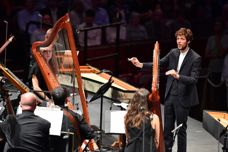 Raphaël Pichon conducts the Ensemble Pygmalion performing Monteverdi’s Vespers at the BBC Proms.