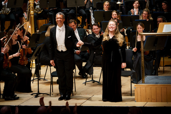 Bariton Roderick Williams and soprano Sophie Bevan