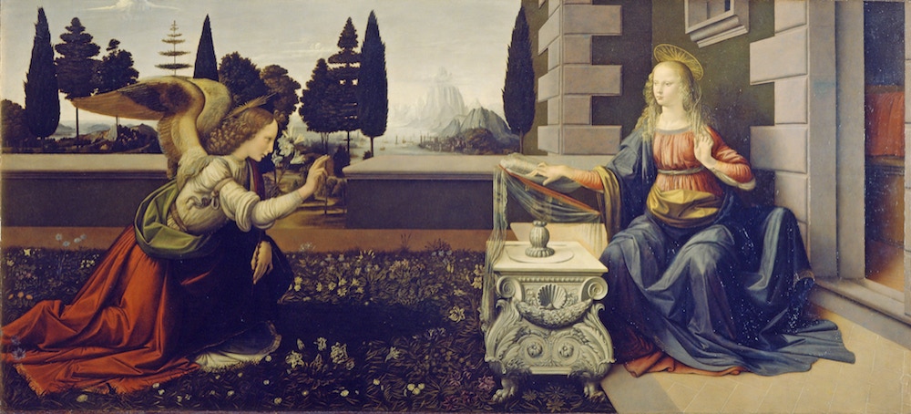 Leonardo Annunciation
