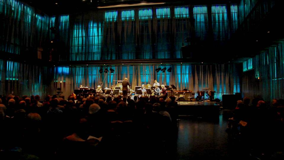 Nordulos Hall of Harpa in the Dark Music Days Festival