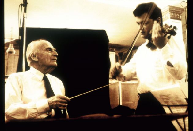 Yehudi Menuhin and Vadim Repin